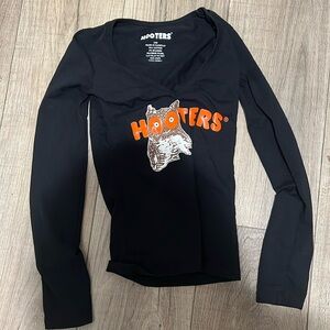 Hooters uniform black top